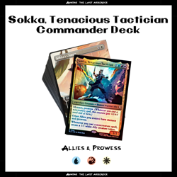 Sokka, Tenacious Tactician - Spellslinger and Allies - 100 Card Commander Deck - Image 1