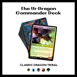 The Ur-Dragon - Classic Dragon Tribal - 100 Card EDH MTG Commander Deck - Image 1