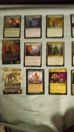 Magic: The Gathering Wizards 12 Card Lot English Standard Card Stock - Image 1