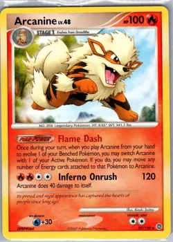 Arcanine 22/132 Non Holo Secret Wonders - Pokemon Card - NM - Image 1