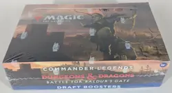MTG – Baldur’s Gate Draft Box | Sealed | Magic the Gathering | Commander Legends - Image 1