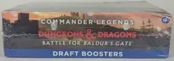 MTG – Baldur’s Gate Draft Box | Sealed | Magic the Gathering | Commander Legends - Image 2