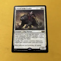 x1 Ainok Strike Leader R MTG Commander: Tarkir: Dragonstorm M/NM, English - Image 1