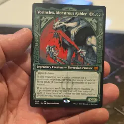 Vorinclex Monstrous Raider Kaldheim Regular Green Mythic Phyrexian 320 Wizards … - Image 1