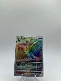 Serperior VSTAR (Secret) 196/195 Swsh12: Sword & Shield - Silver Tempest Holo - Image 1