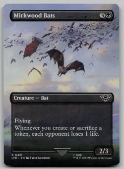 Mirkwood Bats (Borderless) C Universes Beyond: The Lord of the Rings: Tales of M - Image 1