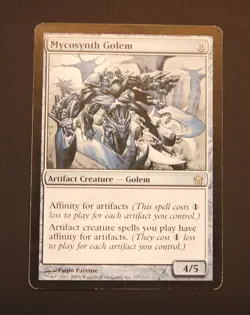 Mycosynth Golem - MTG Fifth Dawn Regular (Moderate Condition) - Image 2
