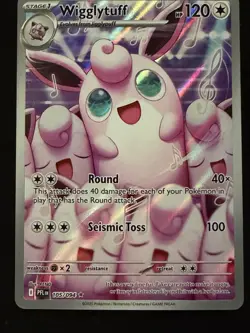 Pokemon TCG Wigglytuff 105/094 Me02: Phantasmal Flames - Illustration Rare - Image 1