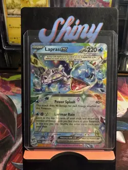 Pokemon TCG Lapras EX Holo Ultra Rare Stellar Crown 32/142 - Image 1