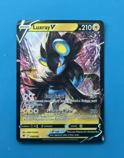 Luxray V 050/189 Astral Radiance Holo Ultra Rare Pokemon TCG Card NM - Image 1