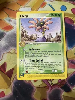 Pokemon TCG Lileep 42/100 Uncommon Non Holo EX Sandstorm NM - Image 1
