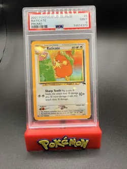2001 Pokemon Southern Islands Promo Raticate 6/18 MINT PSA 9 - Image 1