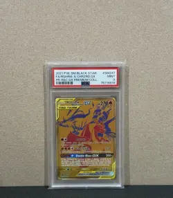 Pokemon TCG Reshiram & Charizard GX Sun & Moon Sm247 Holo Promo - Image 1