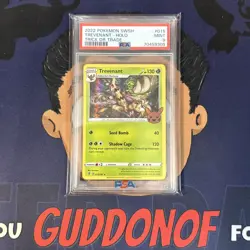 PSA 9 MINT 2022 Pokemon Trick or Trade TREVENANT #015 Holo Stamped - Image 1