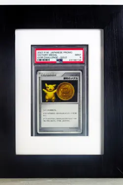 Pokemon Japanese 2007 Promo Gym Challenge-Gold Victory Medal PSA 9 - Image 5