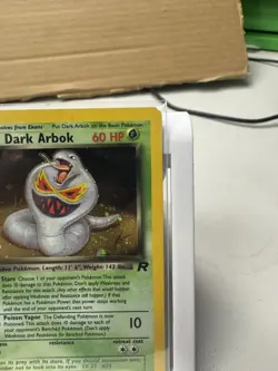 Dark Arbok 2/82 - Team Rocket Holo Rare Pokemon TCG - LP - Image 2