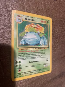 Pokemon TCG Venusaur Base Set 2 Holo Unlimited Rare Mod Play Free Shipping - Image 1