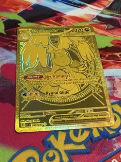 Pokemon Ascended Heroes Mega Dragonite Gold Hyper Rare 295/217 PACK FRESH CLEAN! - Image 2