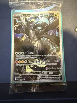 Pokemon N'S Zekrom 031 Pokemon Center Stamped from Ascended Heroes ETB SEALED - Image 1