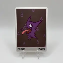 Hunter (Haunter) #0093 - Gen 1 Pookiemoot Fan Art - Pokemon - Image 1