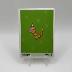Weedle - Wiggle #013 Pookiemoot Series 1 Custom Fan Art Pokemon - Image 1