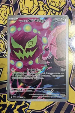 Pokemon Cynthia's Spiritomb Ascended Heroes 244/217 Illustration Rare - Clean - Image 1