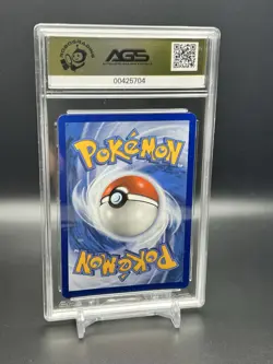 2023 POKEMON PROMO SQUIRTLE COSMOS HOLO BLACK STAR AGS 10 - Image 2
