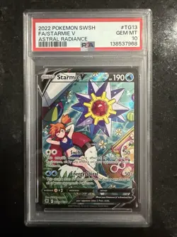 Pokemon TCG PSA 10 2022 POKEMON SWSHFA/STARMIE VASTRAL RADIANCE - Image 1