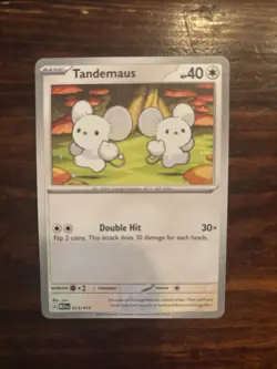 Pokemon TCG Tandemaus 013/015 Common - McDonald’s Promo 2023 - Image 1