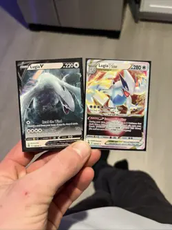 Lugia V 138/195 Silver Tempest Sword & Shield Pokemon 2022 + Lugia Vstar 139 - Image 1