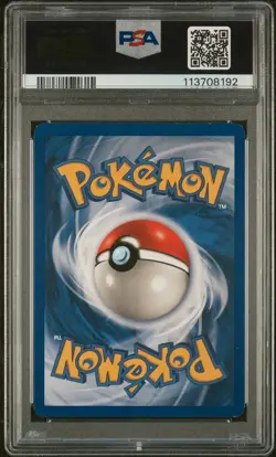 2000 Pokemon Game Base II Charizard #4 Base II Holo twirl PSA 6 - Image 2