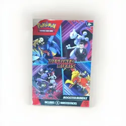 Pokemon Destined Rivals Booster Bundle – 6 Booster Packs – TCG – Sealed - Image 1