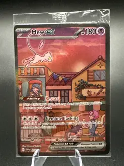 Pokemon TCG - Mew ex SVP 053 151 UPC Promo Sealed - Image 1