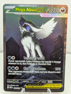 Pokemon TCG Mega Evolution Mega Absol EX Special Illustration Rare 180/132 A - Image 1