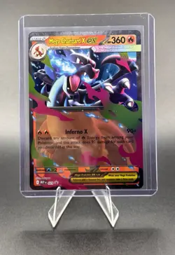 Mega Charizard X EX 029 Pokemon Mega Evolution Promo Holo NM - Image 1