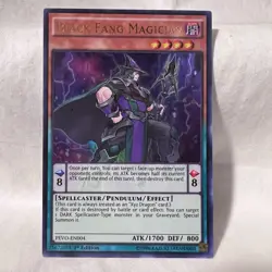 Black Fang Magician (PEVO-EN004) Ultra Rare - 1st Edition - Image 1