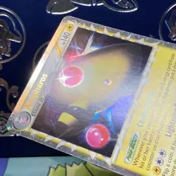 Ampharos Prime 105/123 Ultra Rare HGSS Base Pokemon Card 2010 NM - Image 5