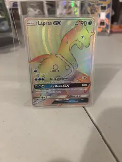 Pokemon Lapras GX 157/149 Holo Card 190 HP Water Basic English TCG - Image 1