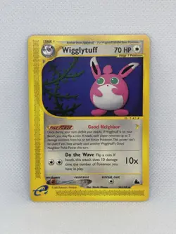 Wigglytuff - 34/144 - Rare - Non Holo - Skyridge - Pokemon Card - NM/MINT!! - Image 1