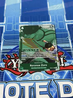Roronoa Zoro (Winner Pack 2025 Vol. 3) EB02-019 One Piece Promotion Cards Foil - Image 1