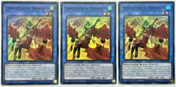 3 x PHRA-EN030 Conductor of Nephthys - Super Rare 1st Edition LP/NM YuGiOh Cards - Image 1