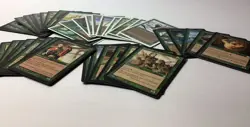 (40) MTG Green Vintage Card Lot 1994-1998 Old Border Magic: The Gathering Bulk - Image 2
