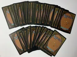 (40) MTG Green Vintage Card Lot 1994-1998 Old Border Magic: The Gathering Bulk - Image 3