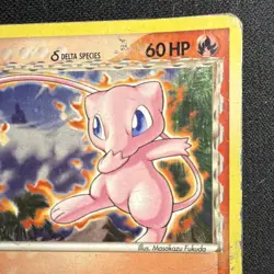 Pokemon Mew Delta Species Rare Holo Card 3/17 Corrected Back/ DMG - Image 4