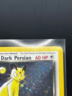 Pokemon TCG Dark Persian Promo 1999-2000 #17 Rare Holo Card LP/NM Condition - Image 3