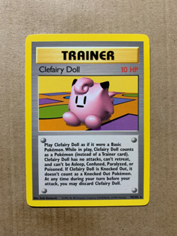 Clefairy Doll 70/102 Base Set - Rare Pokemon Card - NM/Mint - Image 1