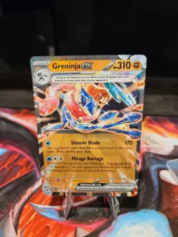 Greninja EX 106/167 Double Rare - Twilight Masquerade - Pokemon TCG Card - NM - Image 1
