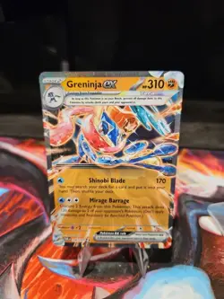 Greninja EX 106/167 Double Rare - Twilight Masquerade - Pokemon TCG Card - NM - Image 3