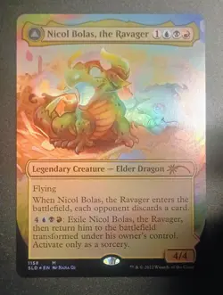 Nicol Bolas, the Ravager - Secret Lair Drop Series (SLD) 1158 EN MTG Magic FOIL - Image 1