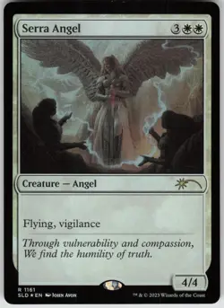 MTG Serra Angel Foil NM Secret Lair Drop Series Magic 1161 - Image 1